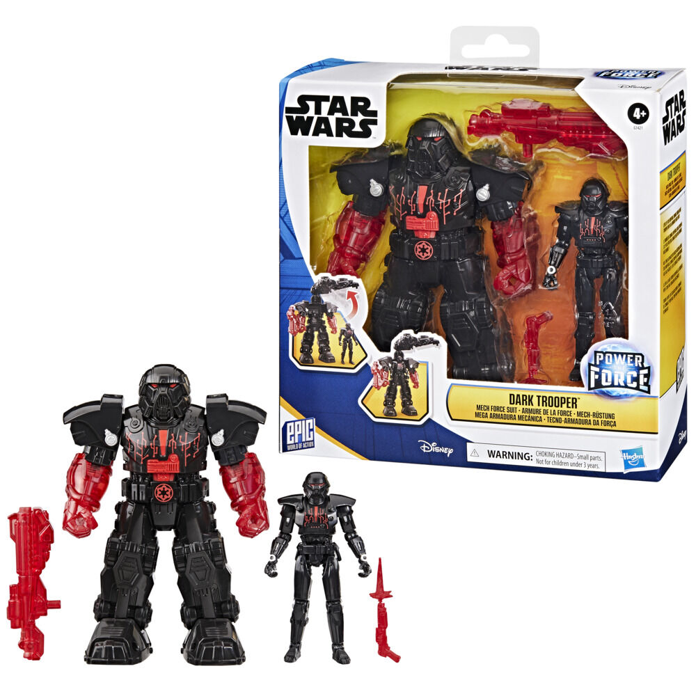 Star Wars Epic World of Action Dark Trooper Mech Force Suit - R Exclusive