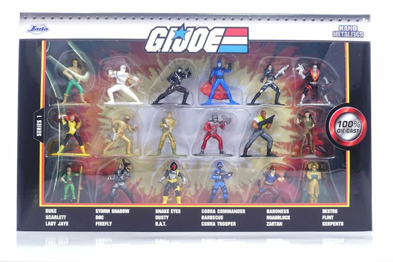 18 Pack Metal Figures - G.I. Joe