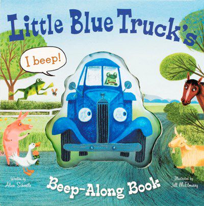 Little blue truck toys r us store