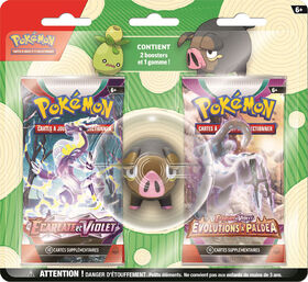 Pokemon 2023 Back To School Eraser Blister - French Edition