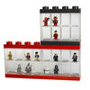Présentoir de figurines LEGO 16 rouge