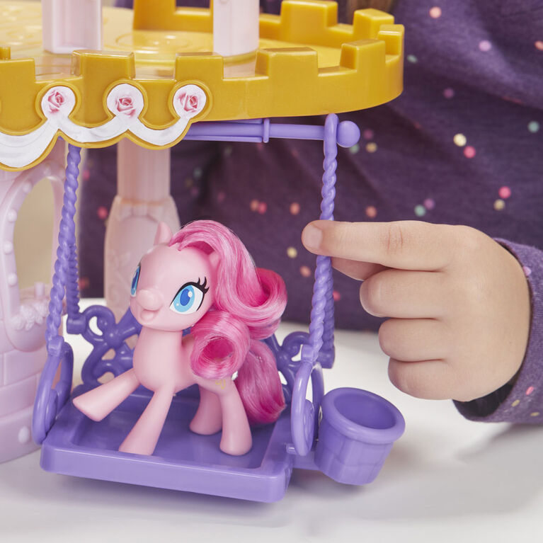 My Little Pony Chateau De L Amitie Avec Poneys Twilight Sparkle Et Pinkie Pie Toys R Us Canada