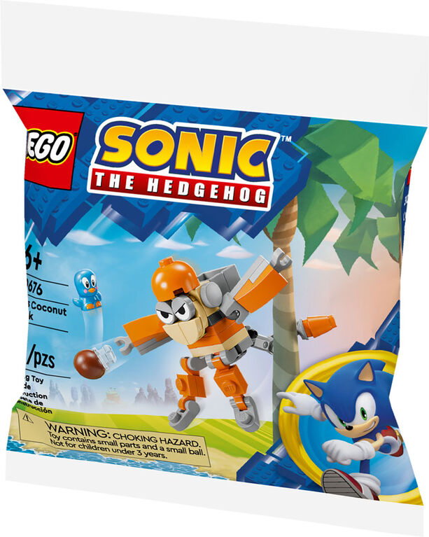 LEGO Sonic L'attaque aux noix de coco de Kiki 30676