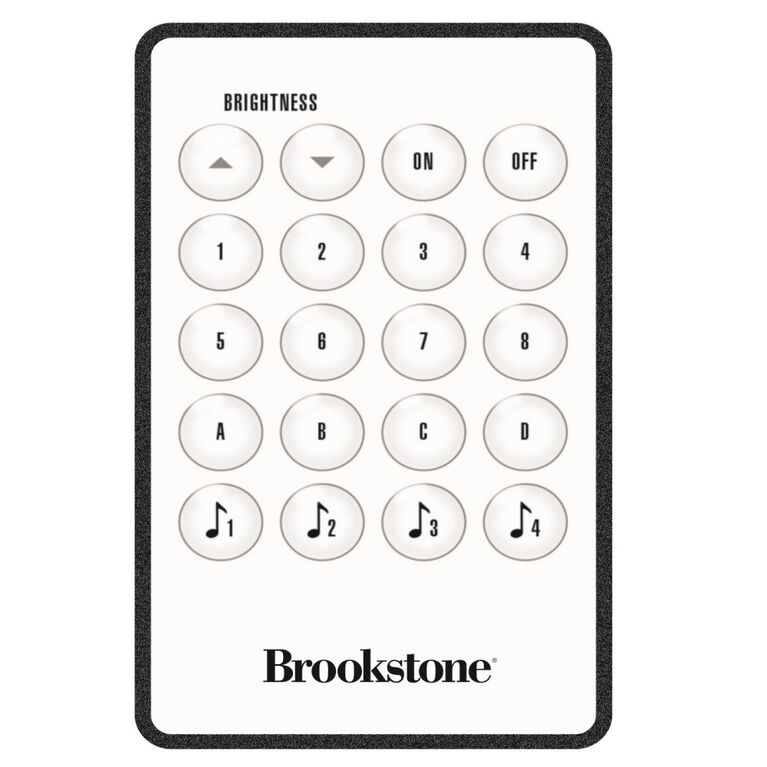 Brookstone Remote LED Strip Lights - English Edition