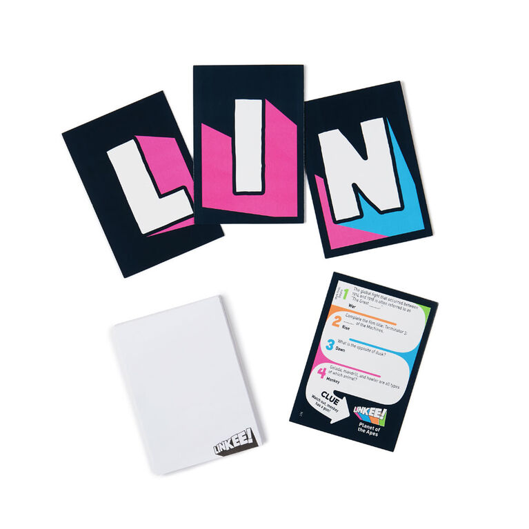 Linkee, The SuperSimple, ShoutOutLoud Trivia Game English Edition