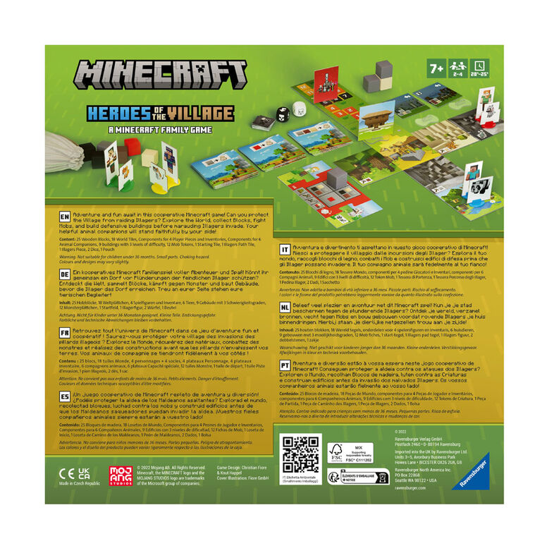 Minecraft: Heroes of the Village A Cooperative Family Game