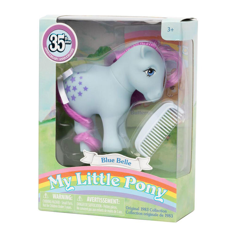 My Little Pony 35th Anniversary Collector Ponies - Blue Belle - R Exclusive - English Edition