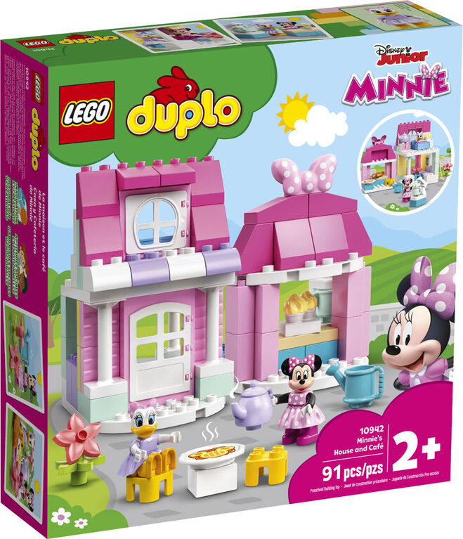 LEGO DUPLO Disney La maison et le cafe de Minnie 10942 (91 pièces)