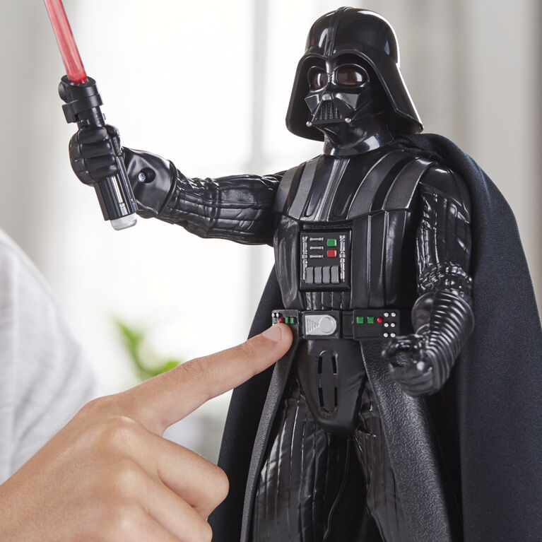 Star Wars Galactic Action Darth Vader Interactive Electronic 12-Inch-Scale Action Figure - English Edition