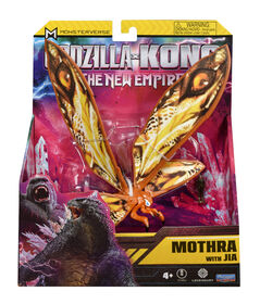 Godzilla x Kong Figurine Mothra 6" avec Mini Jia
