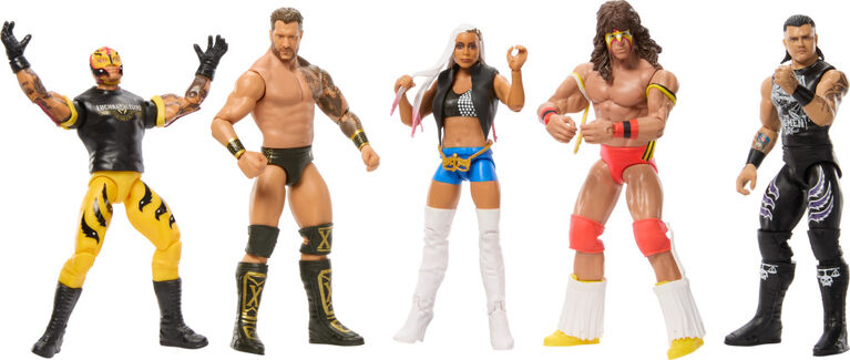 WWE-Grands Champions-Figurine articulée de 15cm-Apparence réaliste