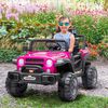 Voltz Toys Jeep with Remote, Rose Red