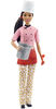 Barbie - Poupée Chef du service des pâtes, 30,40 cm