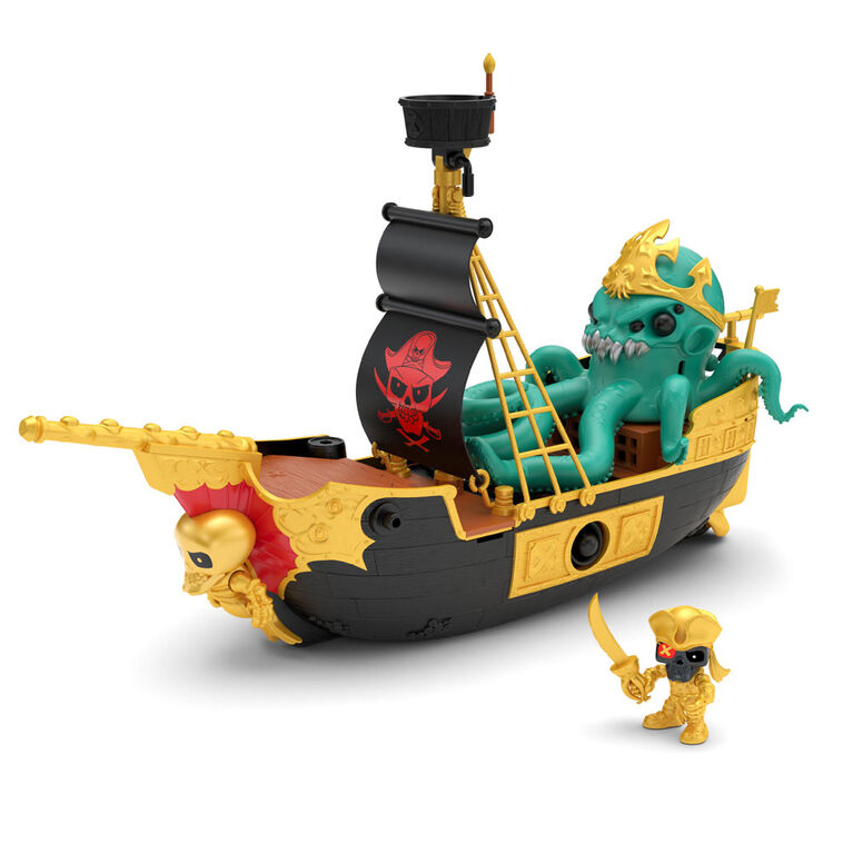 Treasure X Sunken Gold Treasure Ship Playset