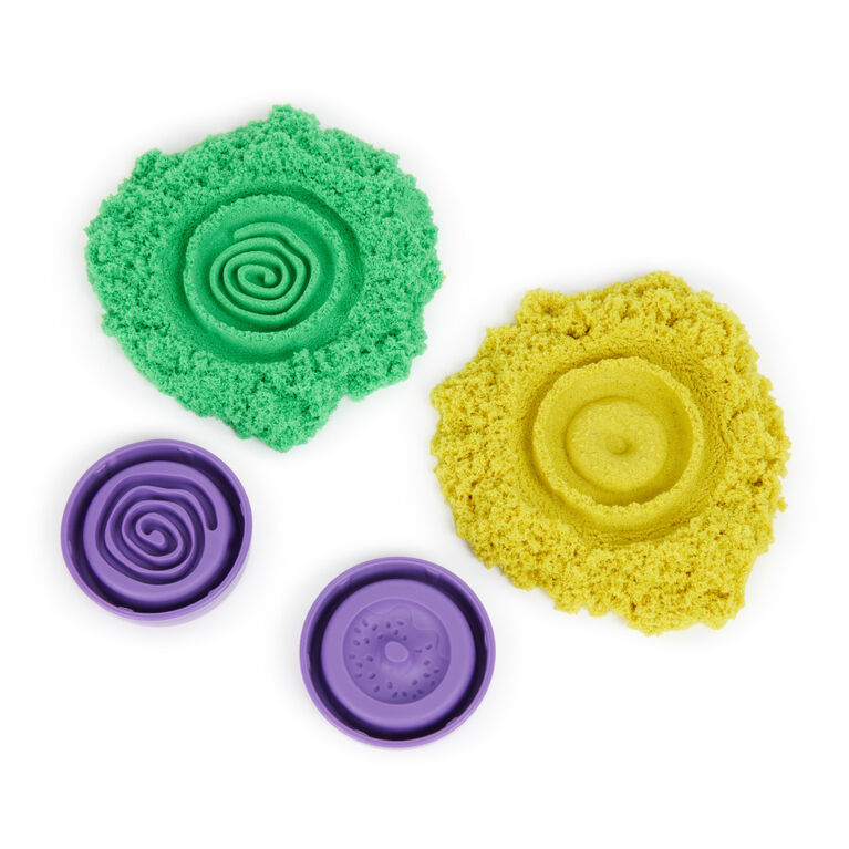 Kinetic Sand Flowfetti, 4oz Play Sand with Glitter Mix-ins (Styles May Vary), Portable Surprise Sensory Toy