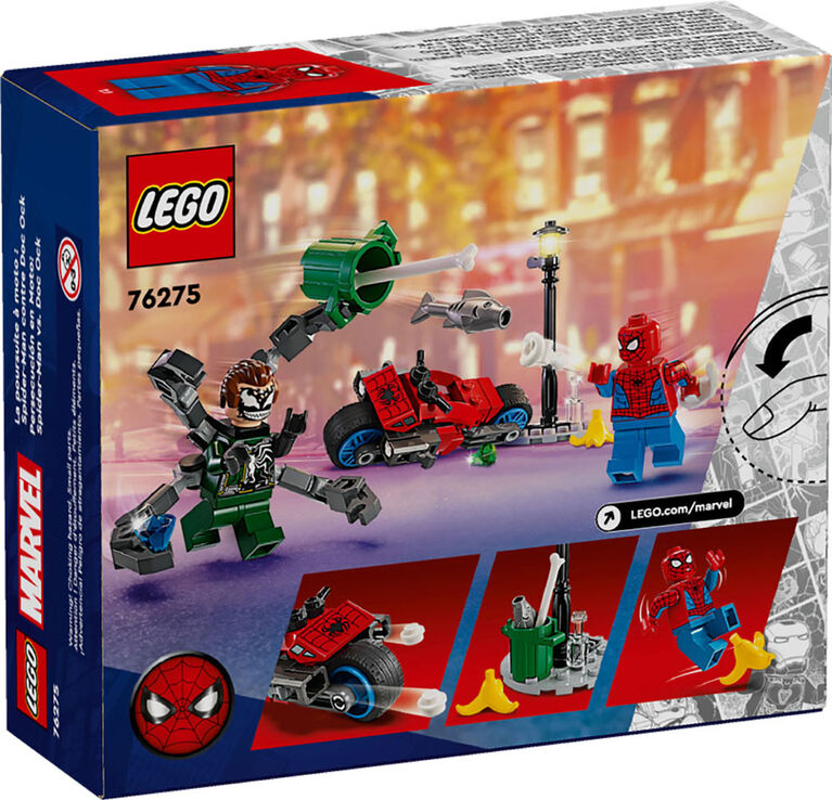 LEGO Marvel La poursuite à moto : Spider-Man contre Doc Ock 76275