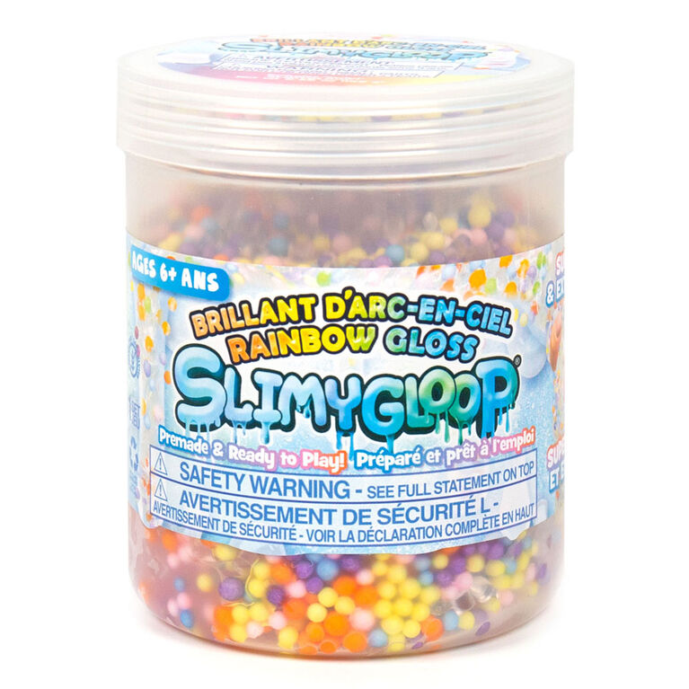 Slimygloop Slime Jars - Rainbow Gloss