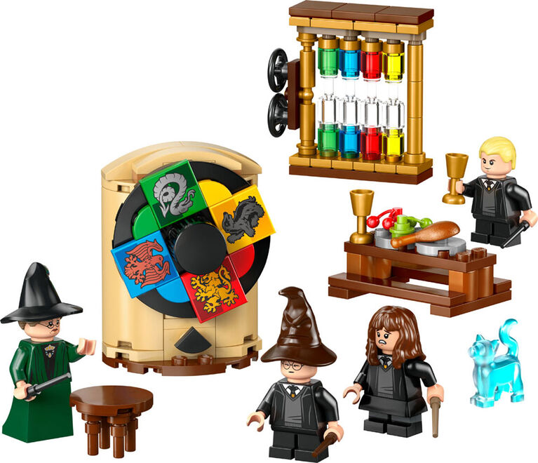 LEGO Harry Potter Hogwarts Castle: Sorting Hat Ceremony Building Toy for Boys, Girls, & Kids - 76460