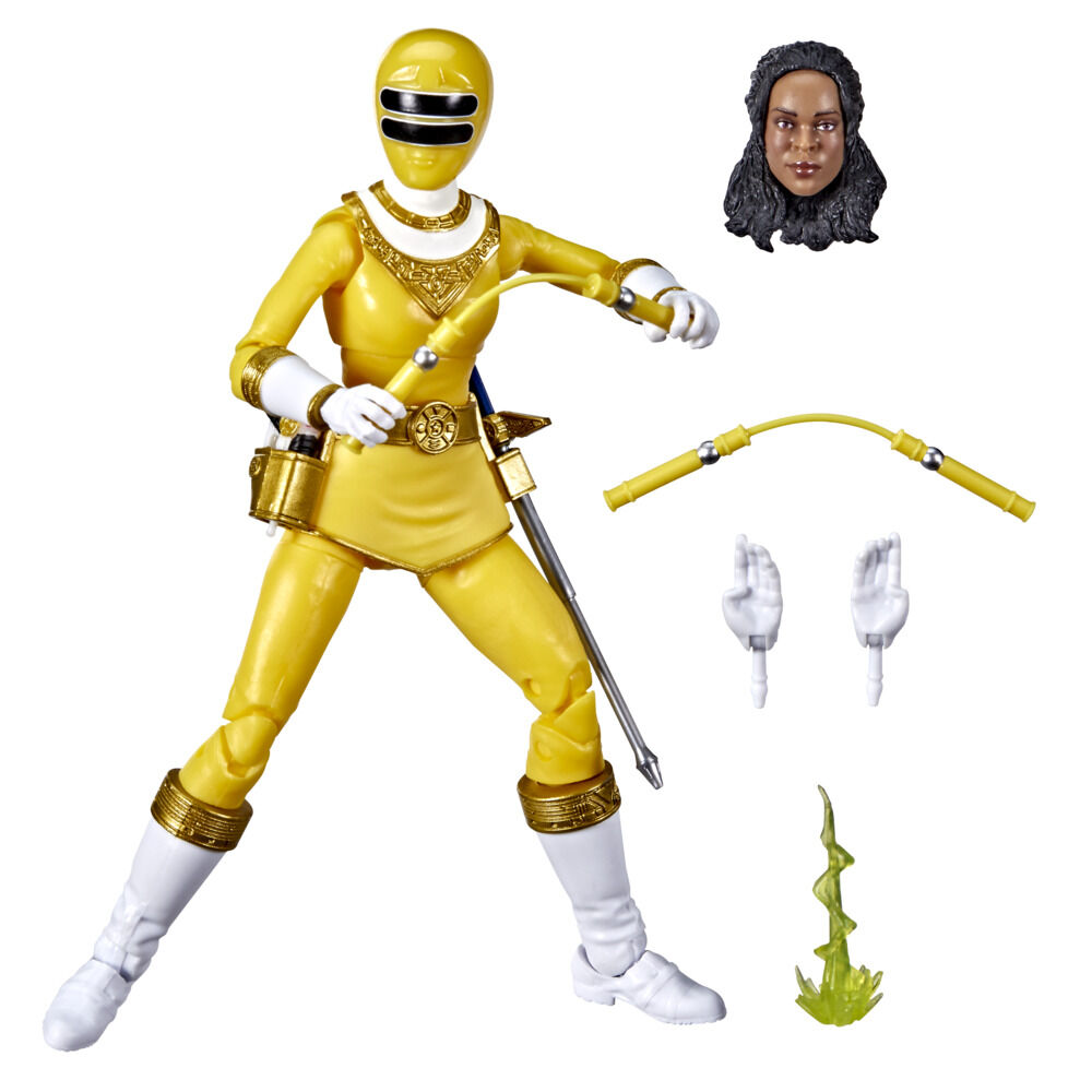 Power Rangers Lightning Collection Zeo Yellow Ranger 6-Inch Premium Collectible Action Figure