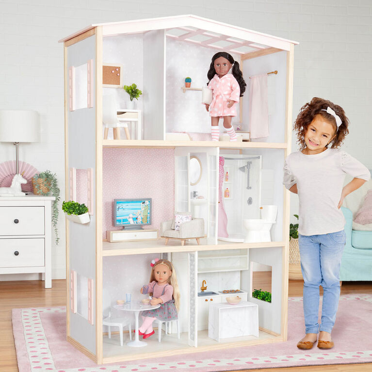 lidenskabelig Par Illusion Our Generation - Doll House (3 Floors) | Toys R Us Canada