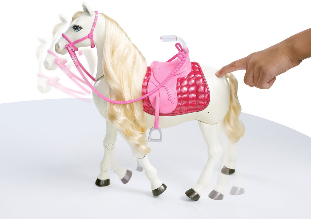 barbie dream horse with doll