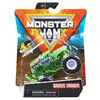 Monster Jam, Official Grave Digger Monster Truck, Die-Cast Vehicle, Shear Madness Series, 1:64 Scale