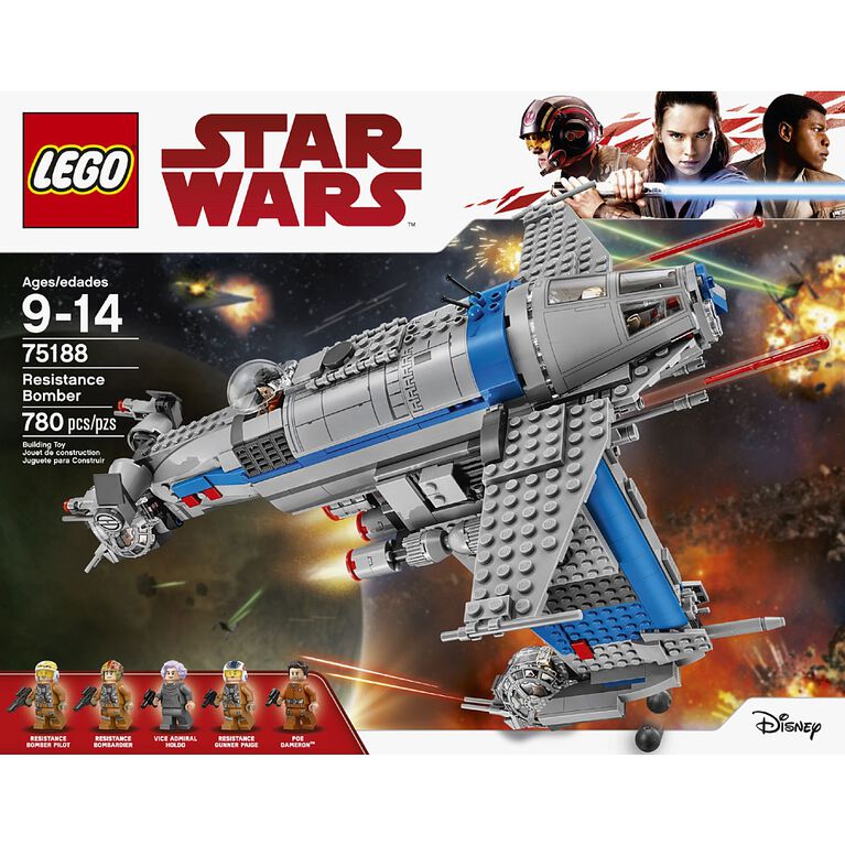 Lego Star Wars Resistance Bomber 75188 Toys R Us Canada