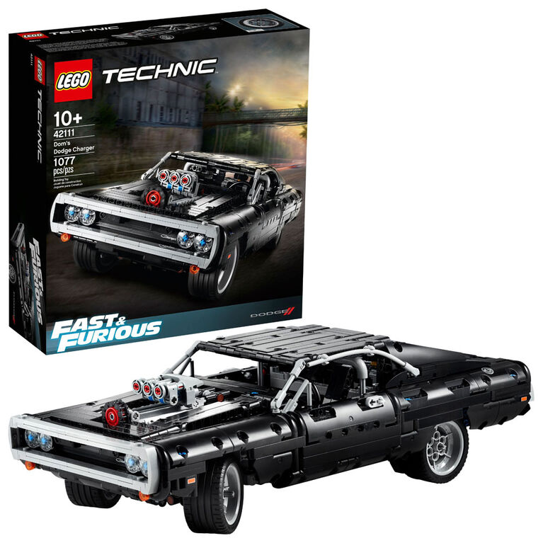 LEGO Technic La Dodge Charger de Dom 42111 (1077 pièces)