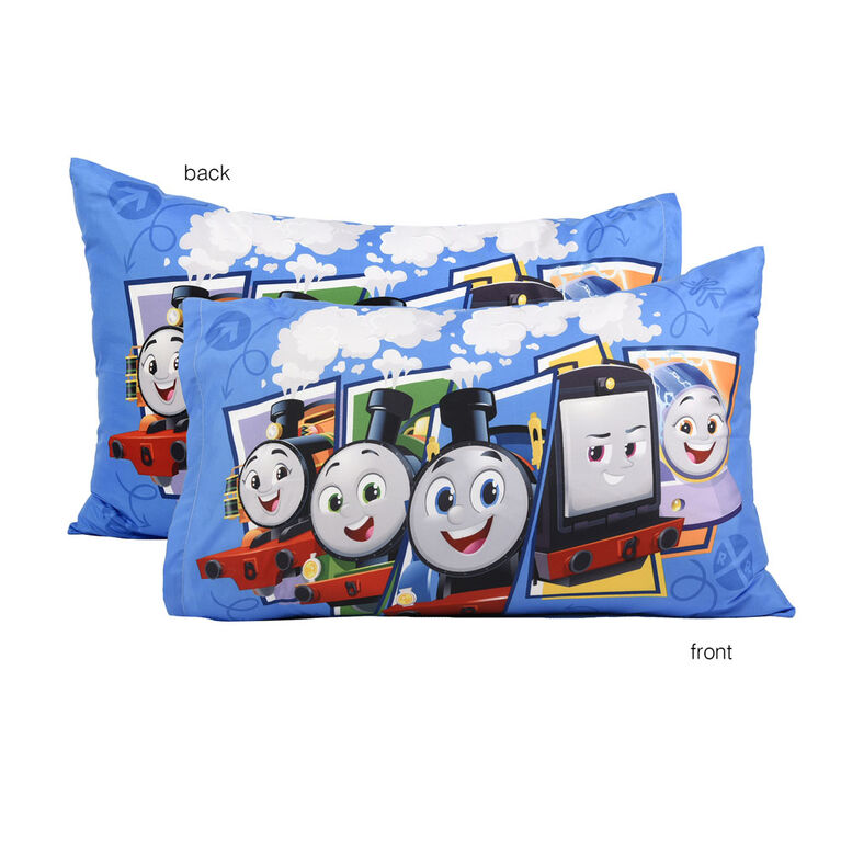 Thomas and Friends 2-Piece Toddler Bedding Set including Comforter and Pillowcase