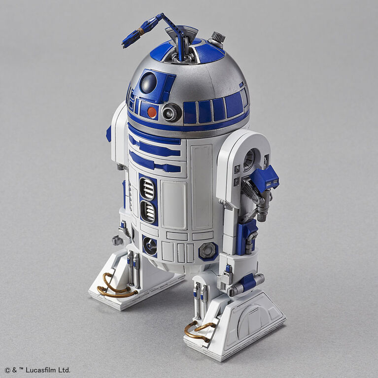 Bandai Hobby (Gunpla) - Star Wars - R2-D2- 1/12 Plastic Model - English Edition