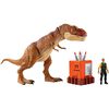 Jurassic World - Destruct-A-Saurs - Coffret de jeu Embuscade Tyrannosaure Rex. - Notre Exclusivité