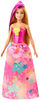 Poupée Barbie Princesse Barbie Dreamtopia, 31 cm (12 po), blonde avec mèche violette