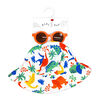 Mini Hop Boys Sunhat and Glasses: Dinosaur