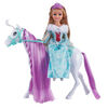 Poupée princesse d'hiver Sparkle Girlz avec cheval royal