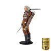 Série de collectionneurs d'étiquettes d'or McFarlane: figurine Witcher - Geralt - Notre exclusivité