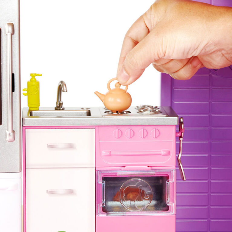 Barbie Maison De Reve Barbie Avec Piscine Toboggan Et Ascenseur Toys R Us Canada