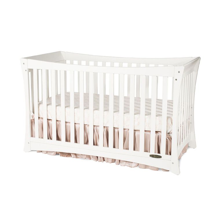 Child Craft Parisian 3-in-1 Convertible Crib - Matte White