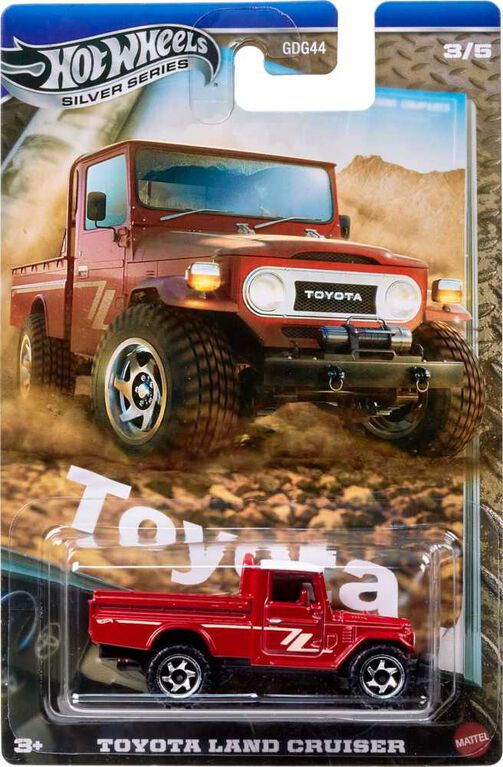 Hot Wheels Die-Cast 1:64 Scale Toyota Land Cuiser