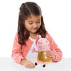 Peluche à Grains Peppa Pig de 20 cm (8 pouces) Hollywood Peppa, Petit Animal en Peluche Très Doux A Câliner