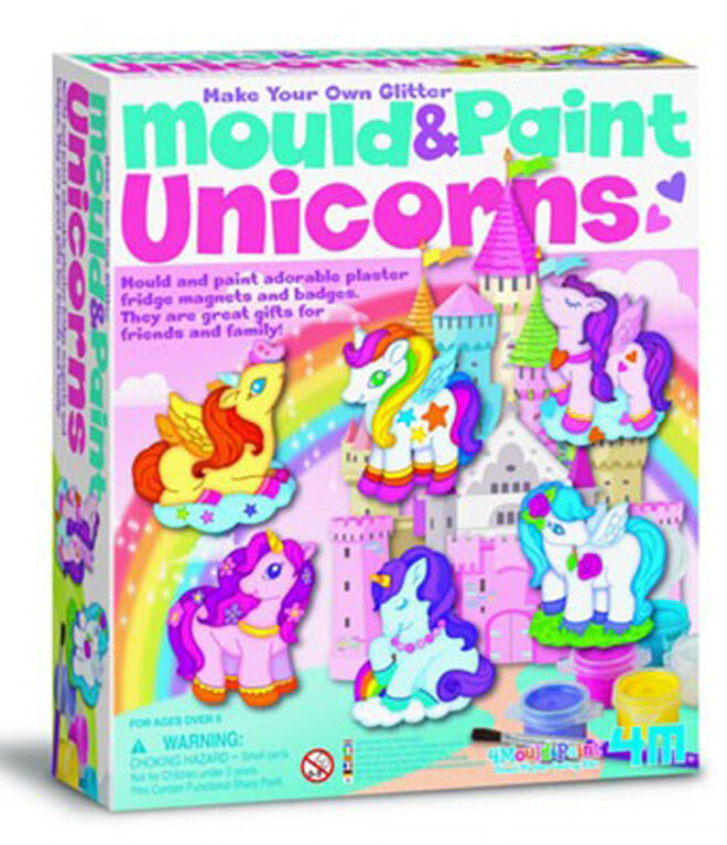 Mould & Paint  Unicorns - English Edition