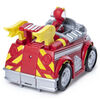 PAW Patrol, Mighty Pups Super PAWs Marshall's Powered Up Fire Truck Transforming Vehicle