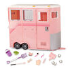 Our Generation Mane to Travel Horse Trailer Set Pink Horse Trailer Playset for 18-inch Dolls