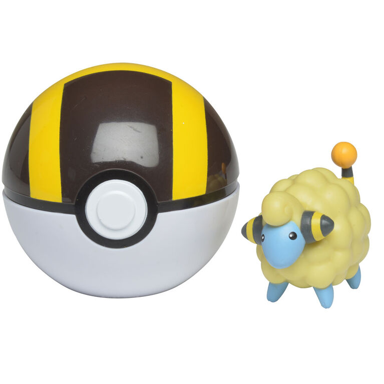 Pokémon Clip 'N' Go - Wattouat (Mareep) et ballon ultra - Édition anglaise