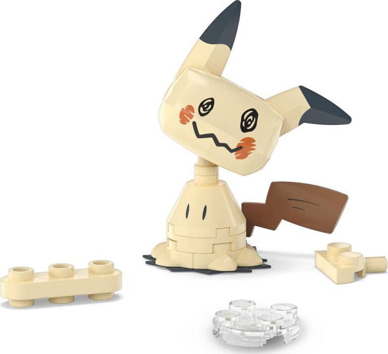 MEGA Pok&eacute;mon Mimikyu Building Toy Kit, Poseable Action Figure (19 Pieces) for Kids