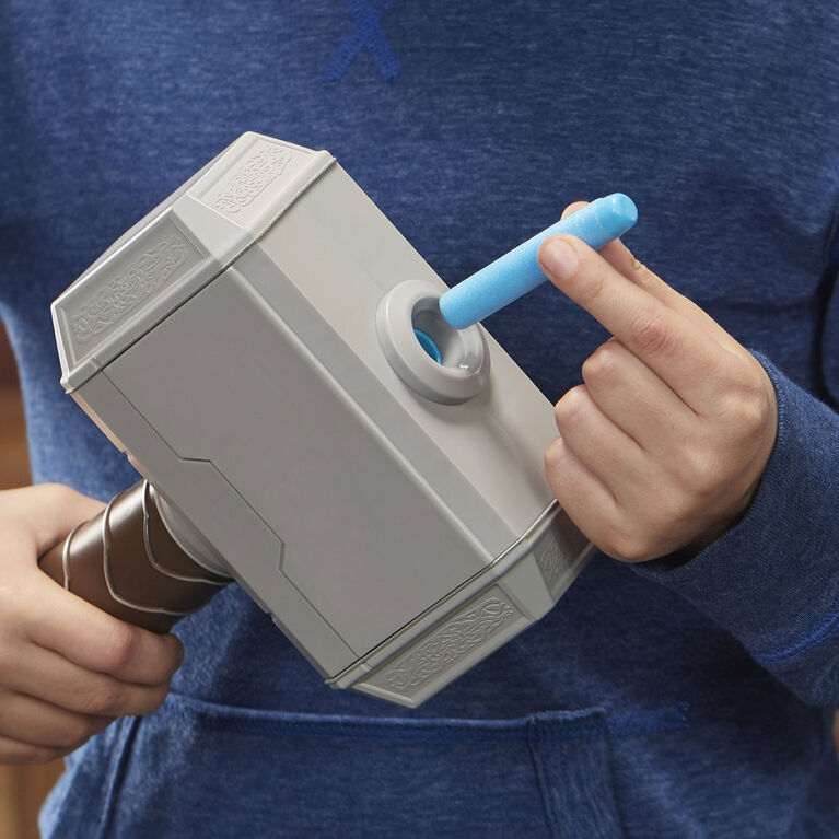NERF Power Moves Marvel Avengers Thor Hammer Strike Hammer Toys R Us
