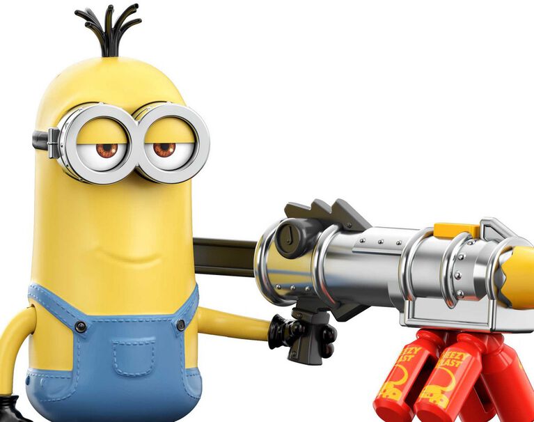 Minions - Figurine D'Action - Kevin Pistolet à fromage