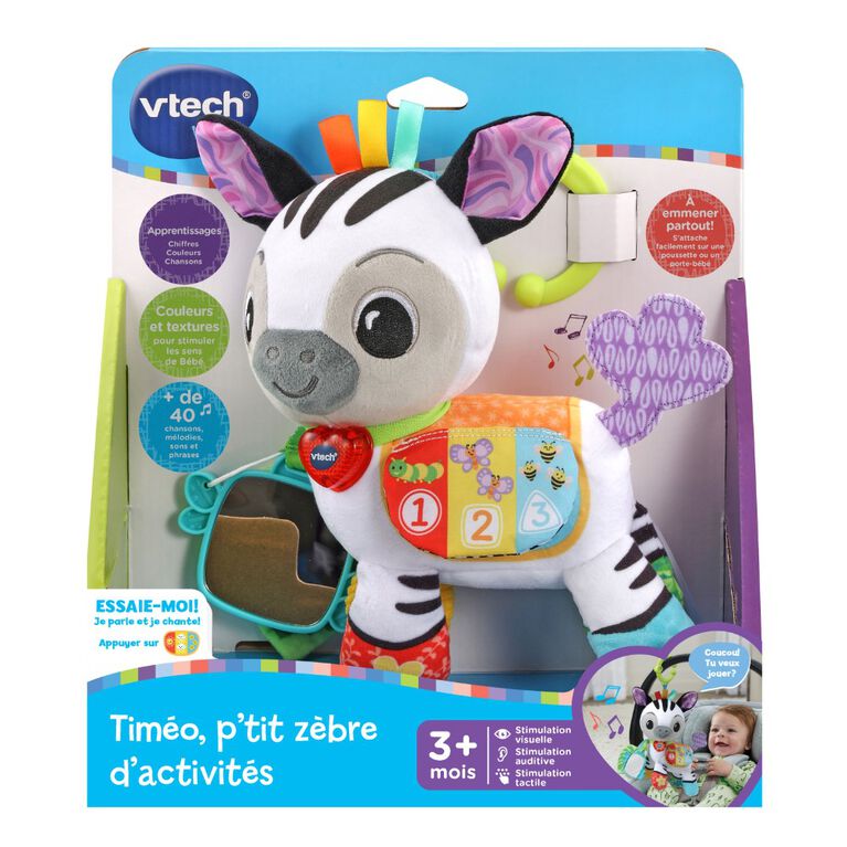 VTech Timéo, p'tit zèbre d'activités - Édition française