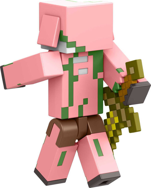 Minecraft Zombified Piglin Build-A-Portal Figure