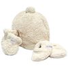 JJ Cole Original Bundle Me Hat, Mitten Bootie Set 0-6 Mos