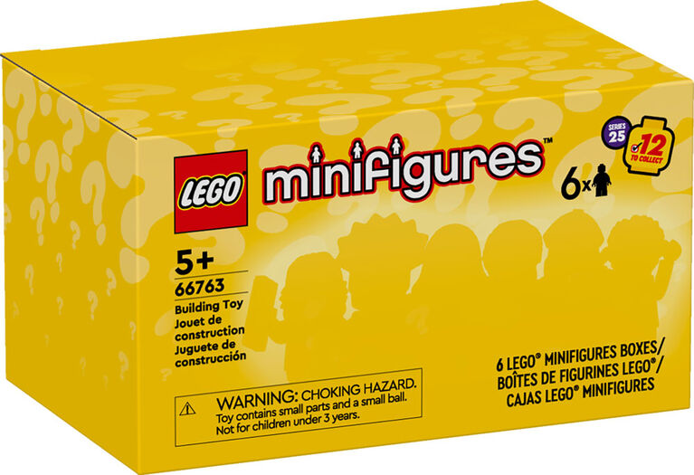 LEGO Minifigures Series 25 6 Pack Mystery Blind Box 66763